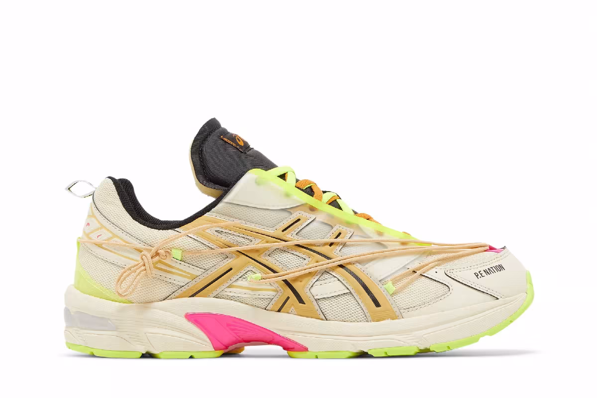 P.E Nation x ASICS Gel 1130 Cream Paper Bag, view 2