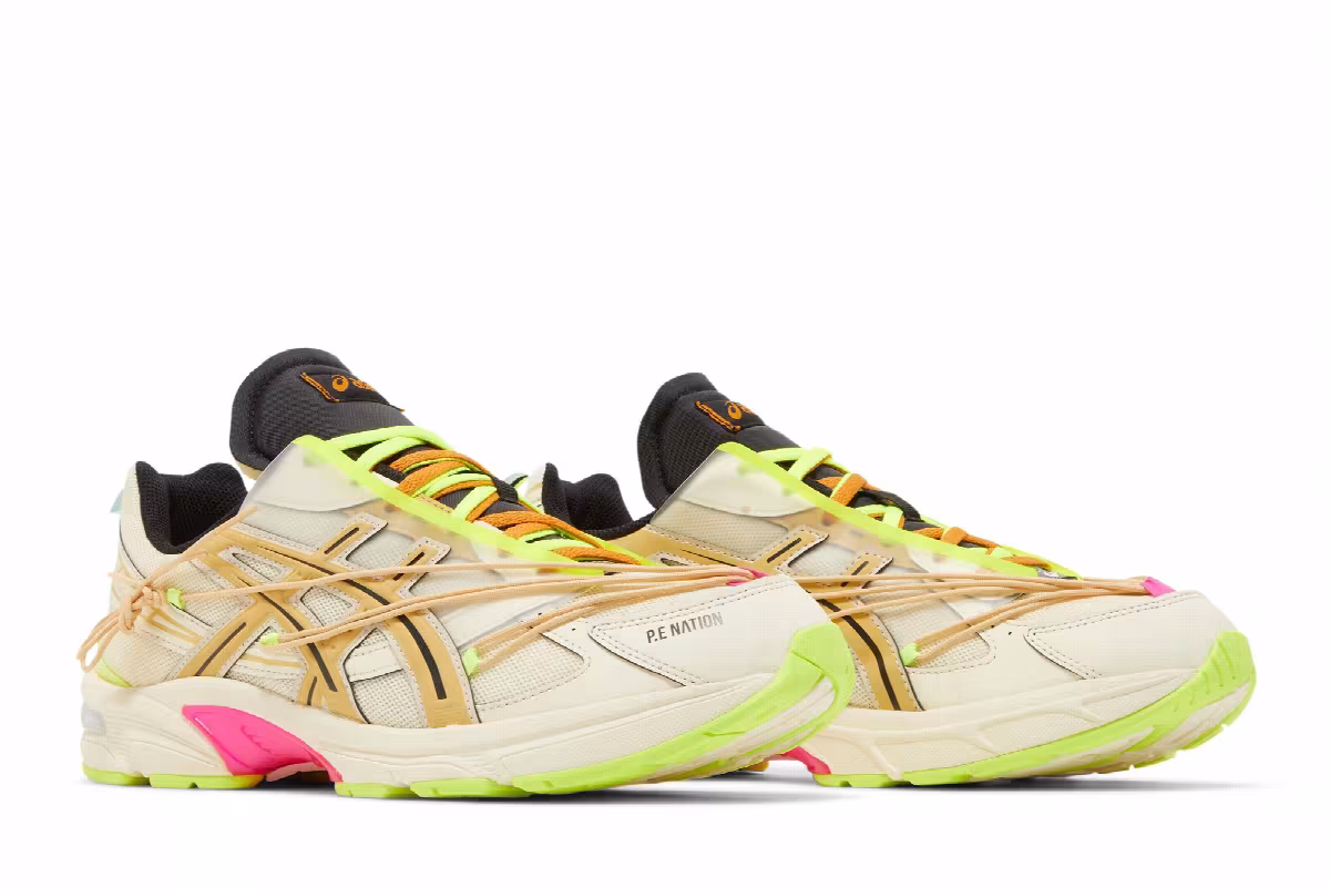 P.E Nation x ASICS Gel 1130 Cream Paper Bag, view 9