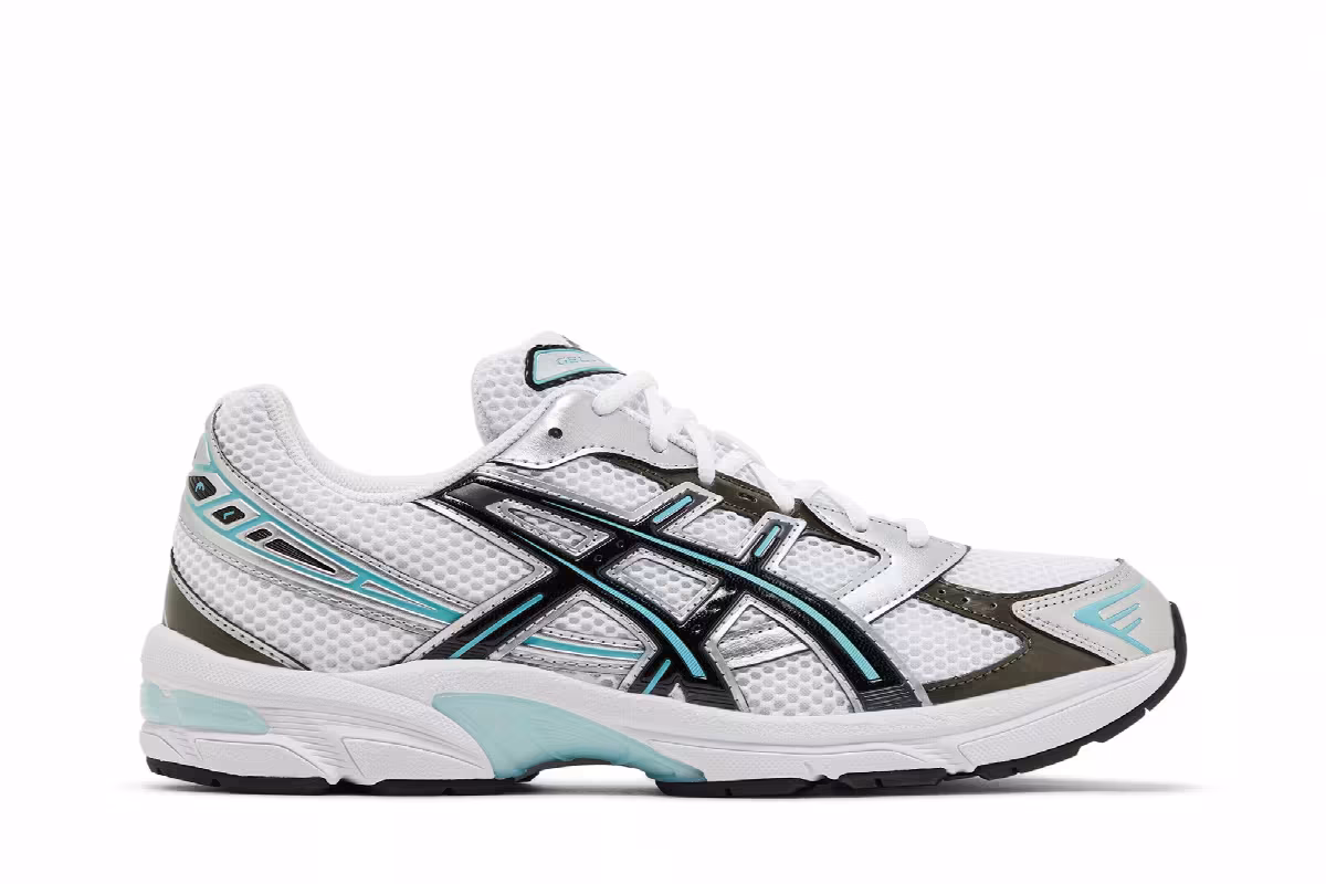 ASICS Gel 1130 White Turquoise, view 2