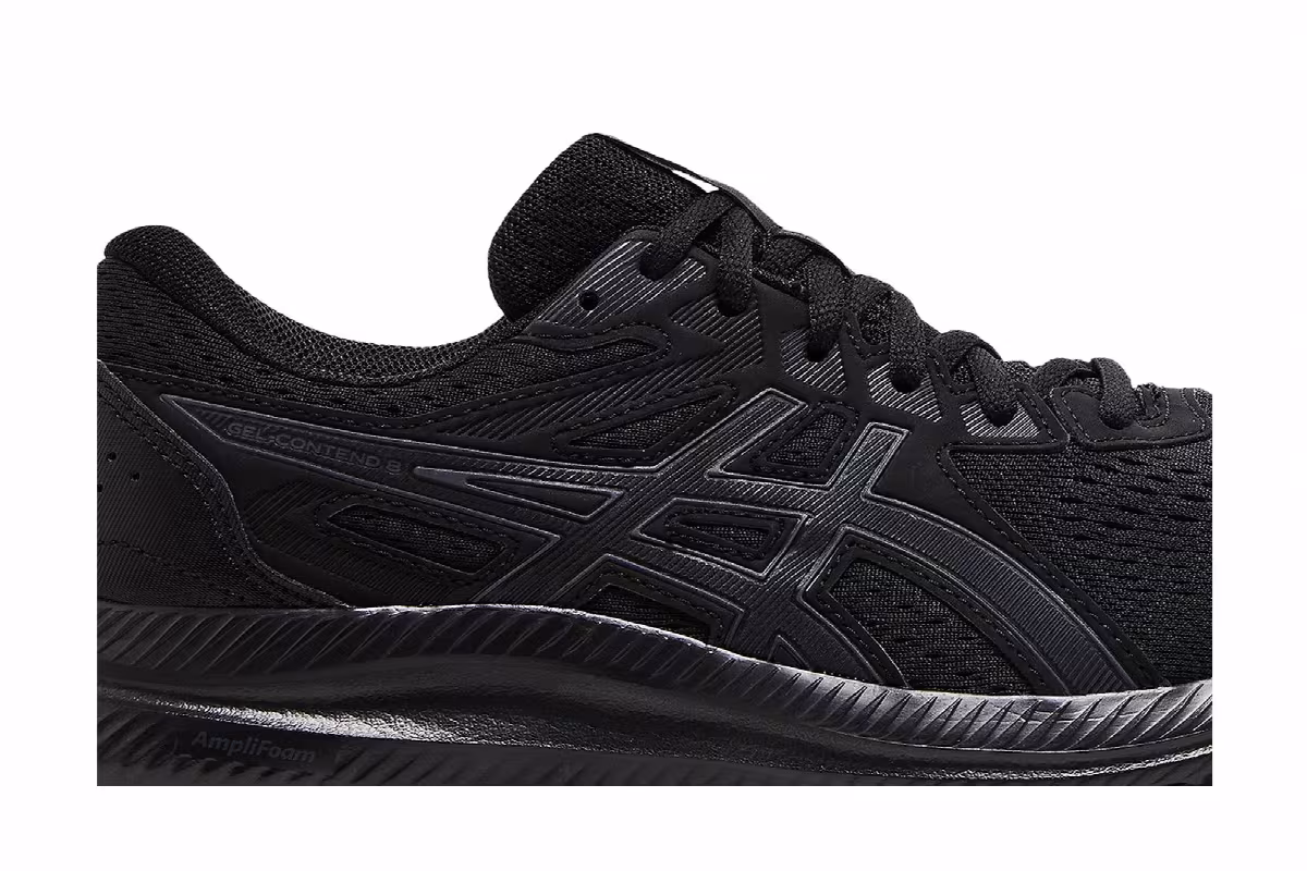 Asics Women's Gel Contend 8 Black Carrier Grey, view 3