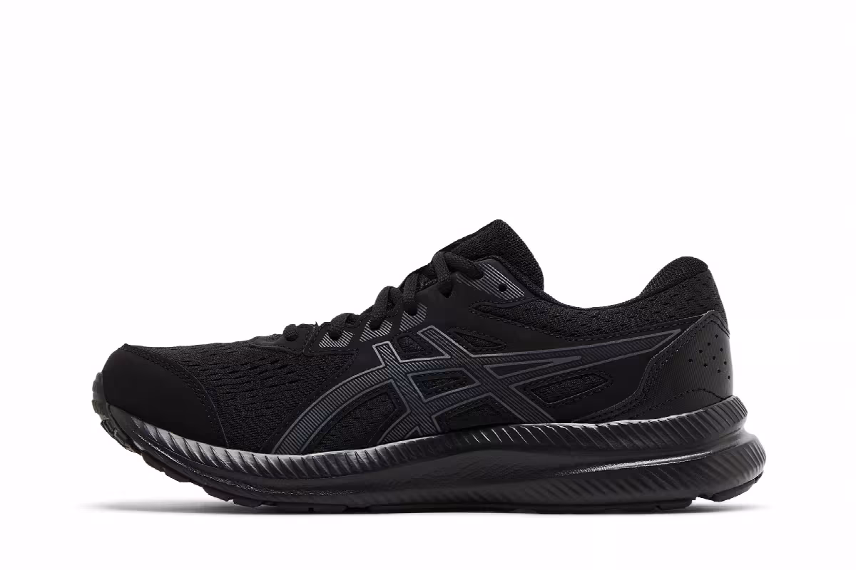 Asics Women's Gel Contend 8 Black Carrier Grey, view 4