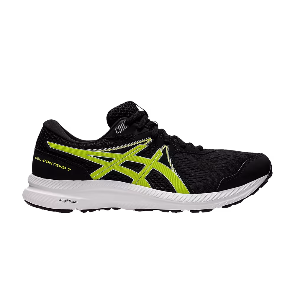 Asics Gel Contend 7 Black Pure Silver
