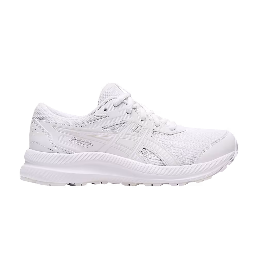 Asics Contend 8 GS Triple White