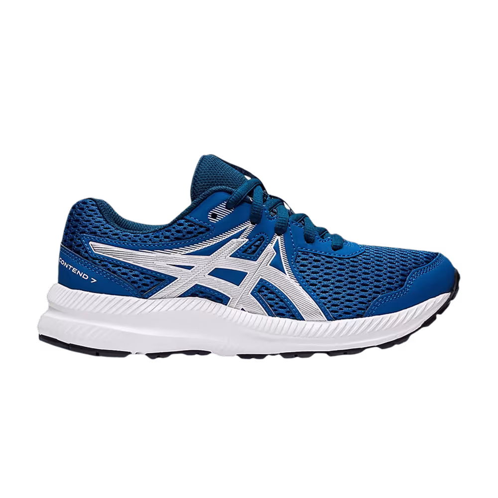 Asics Contend 7 GS Lake Drive Pure Silver