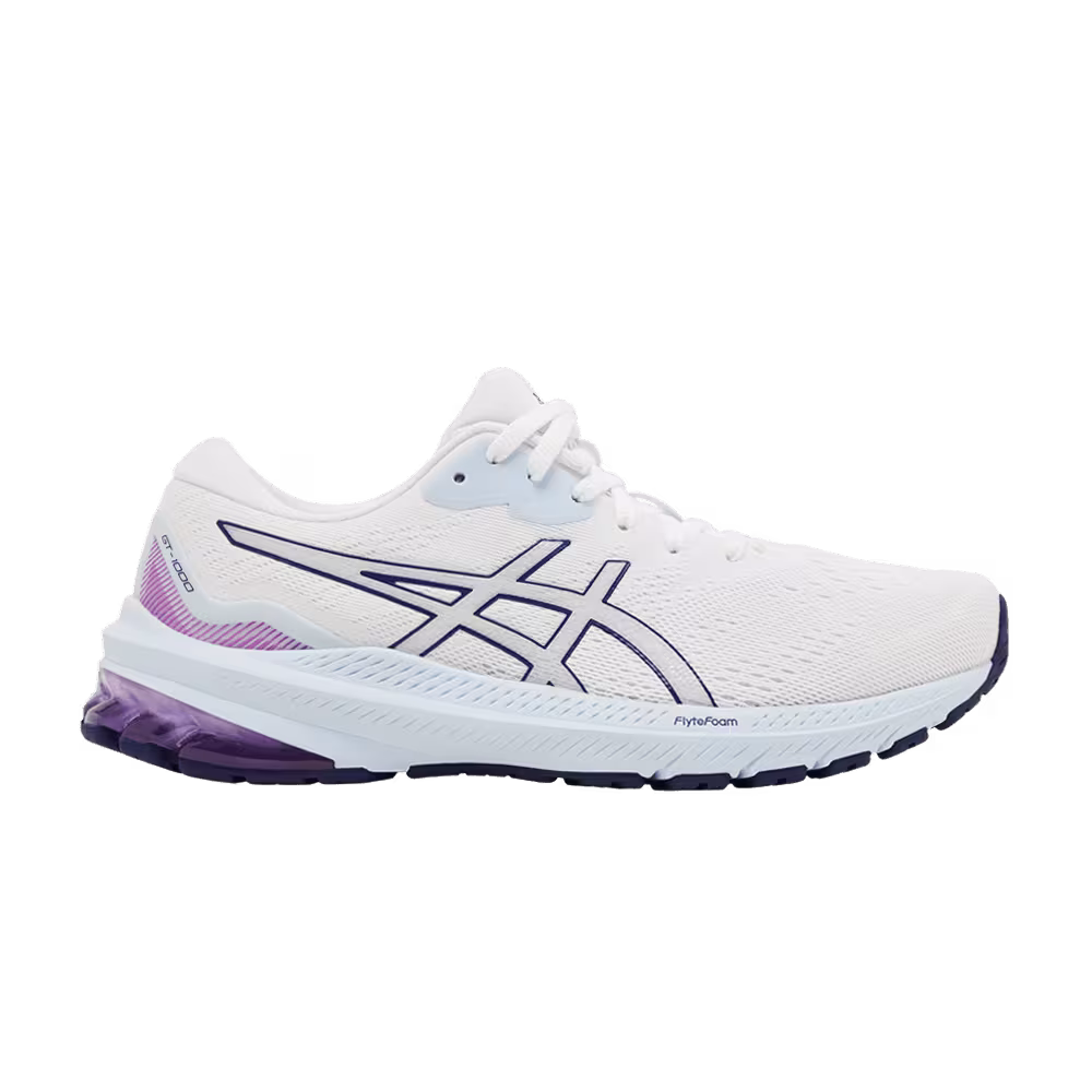 Asics Women's GT 1000 11 White Dive Blue