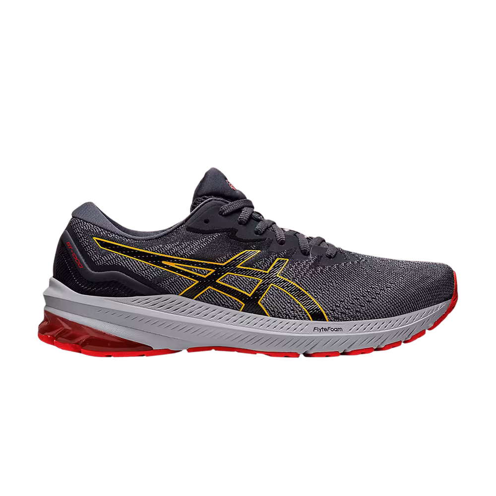 Asics GT 1000 11 Sheet Rock Yellow Red