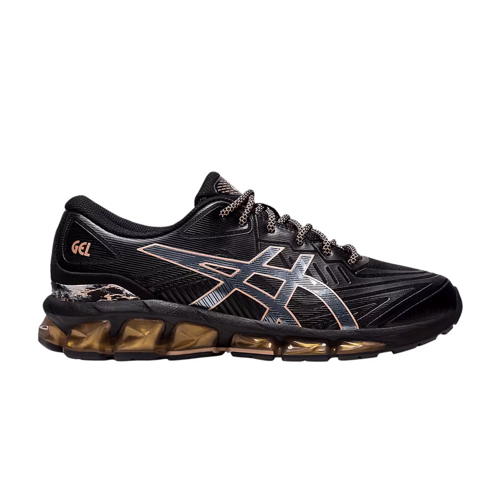 Asics Women's Gel Quantum 360 7 Black Rose Gold