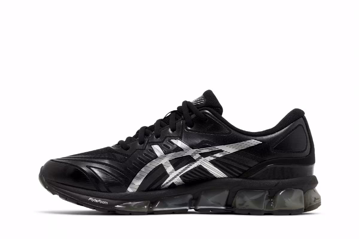 Asics Gel Quantum 360 7 Black Pure Silver, view 4