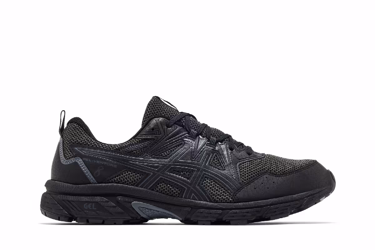 ASICS Gel Venture 8 Triple Black, view 2
