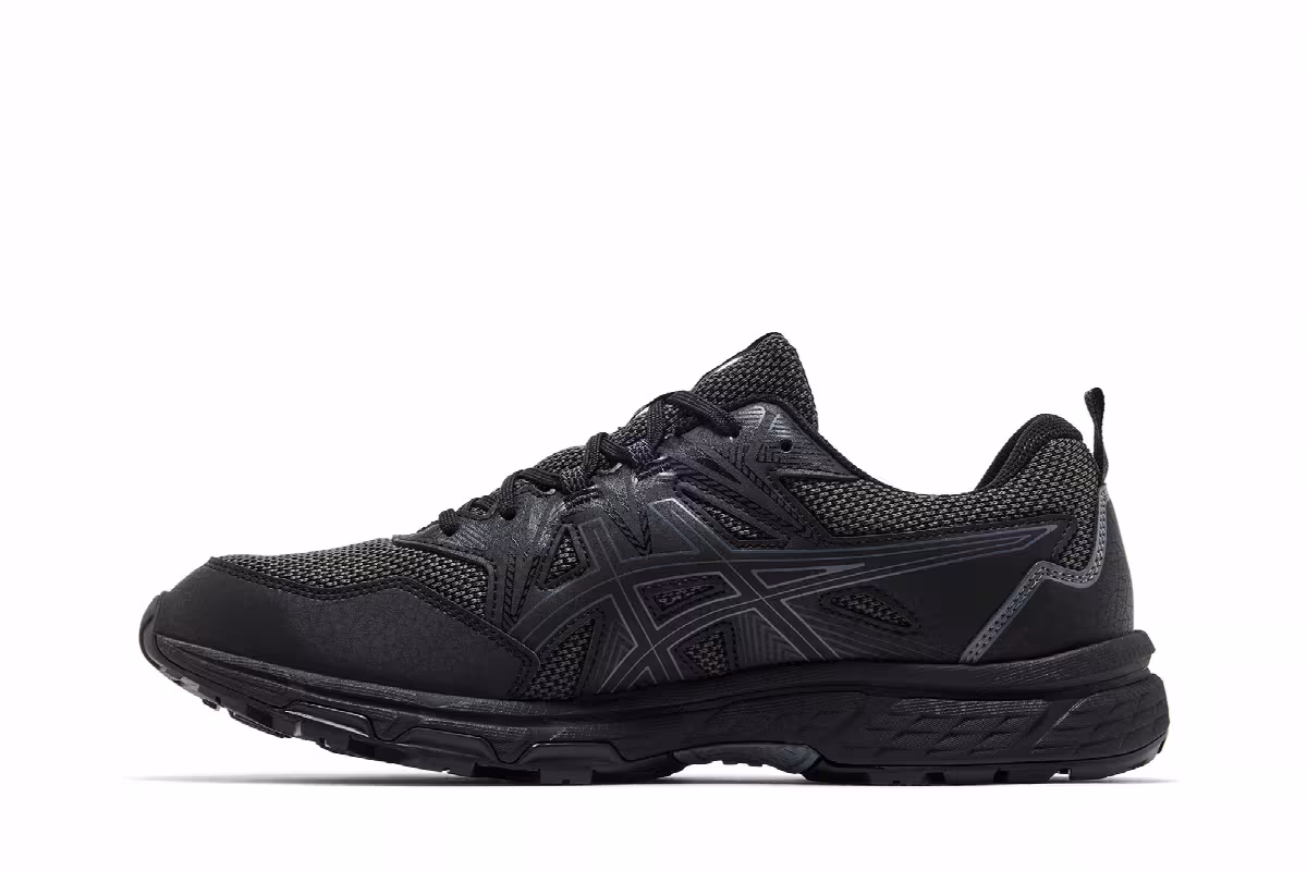 ASICS Gel Venture 8 Triple Black, view 4