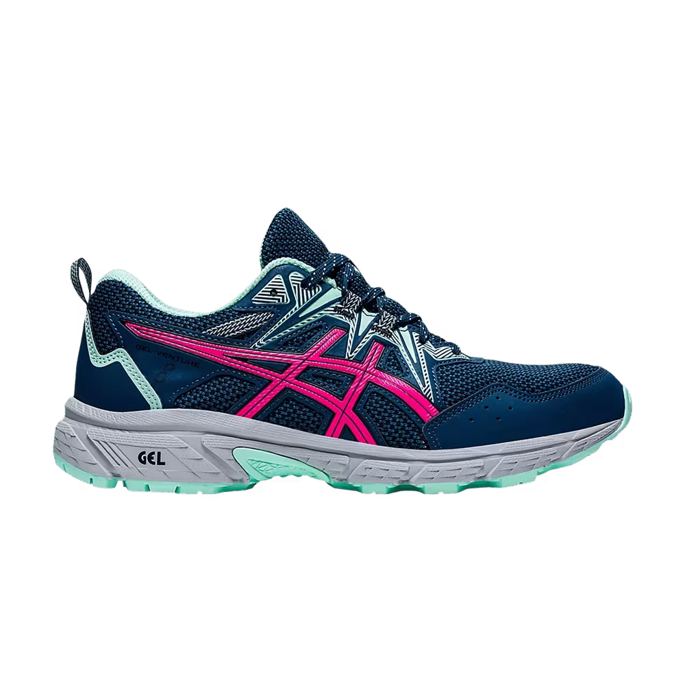 Asics Women's Gel Venture 8 Mako Blue Pink Glow