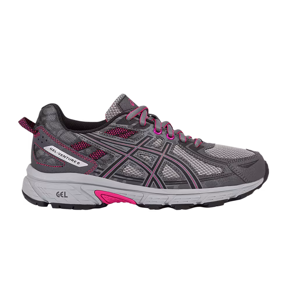 Asics Women's Gel Venture 6 Carbon Pink Peacock