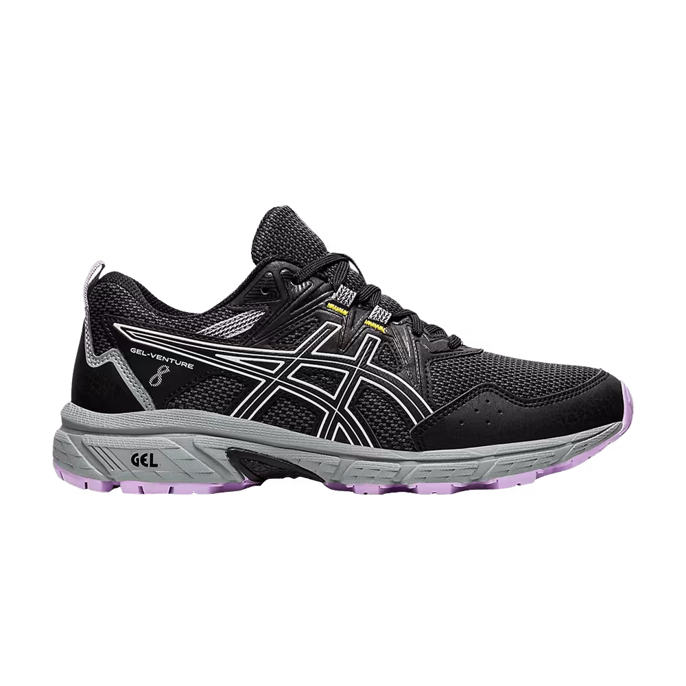 Asics Women's Gel Venture 8 Wide Black Ivory