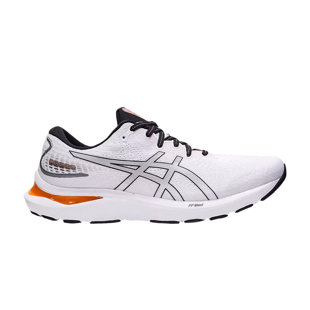 Asics Gel Cumulus 24 White Piedmont Grey