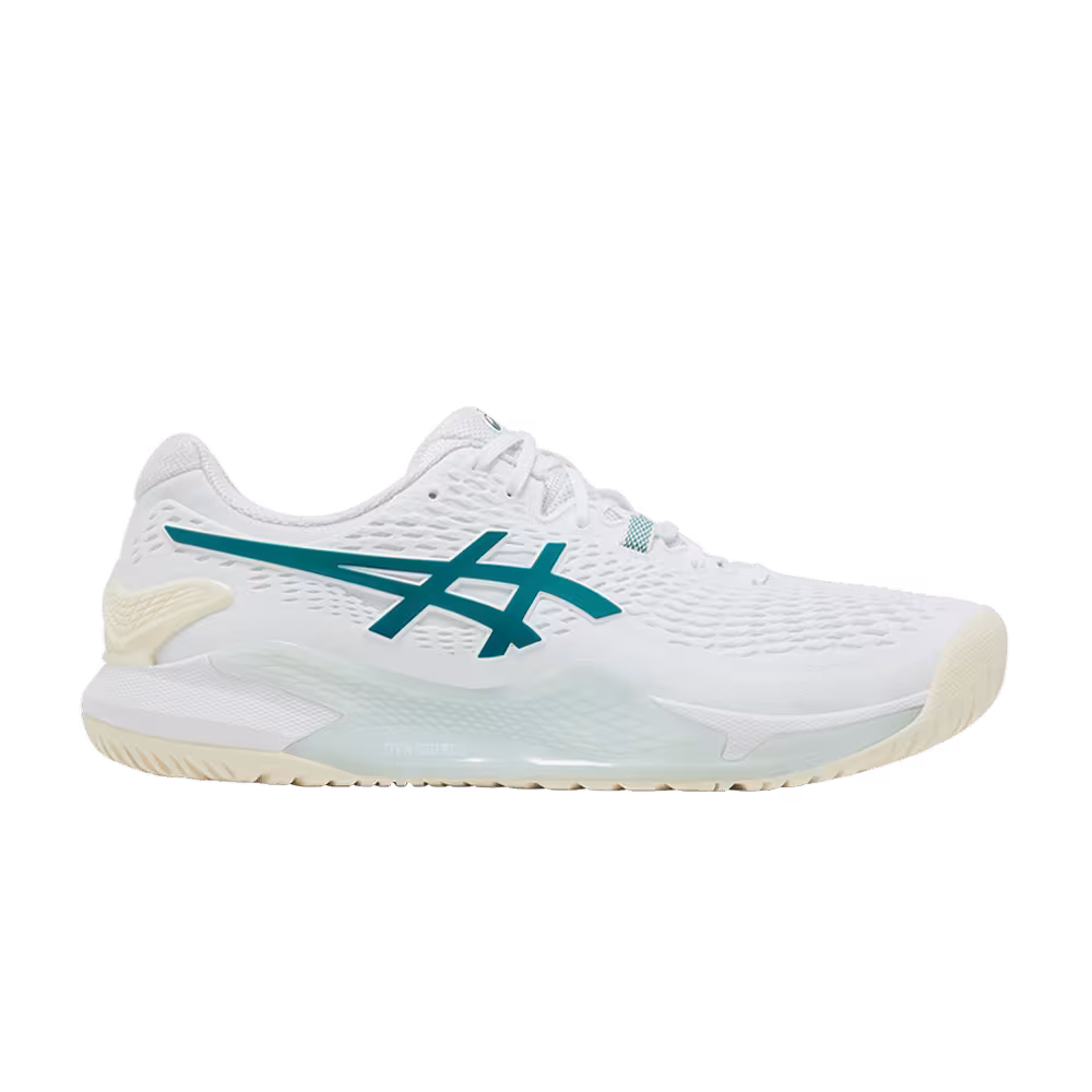 ASICS Gel Resolution 9 White Pitch Green