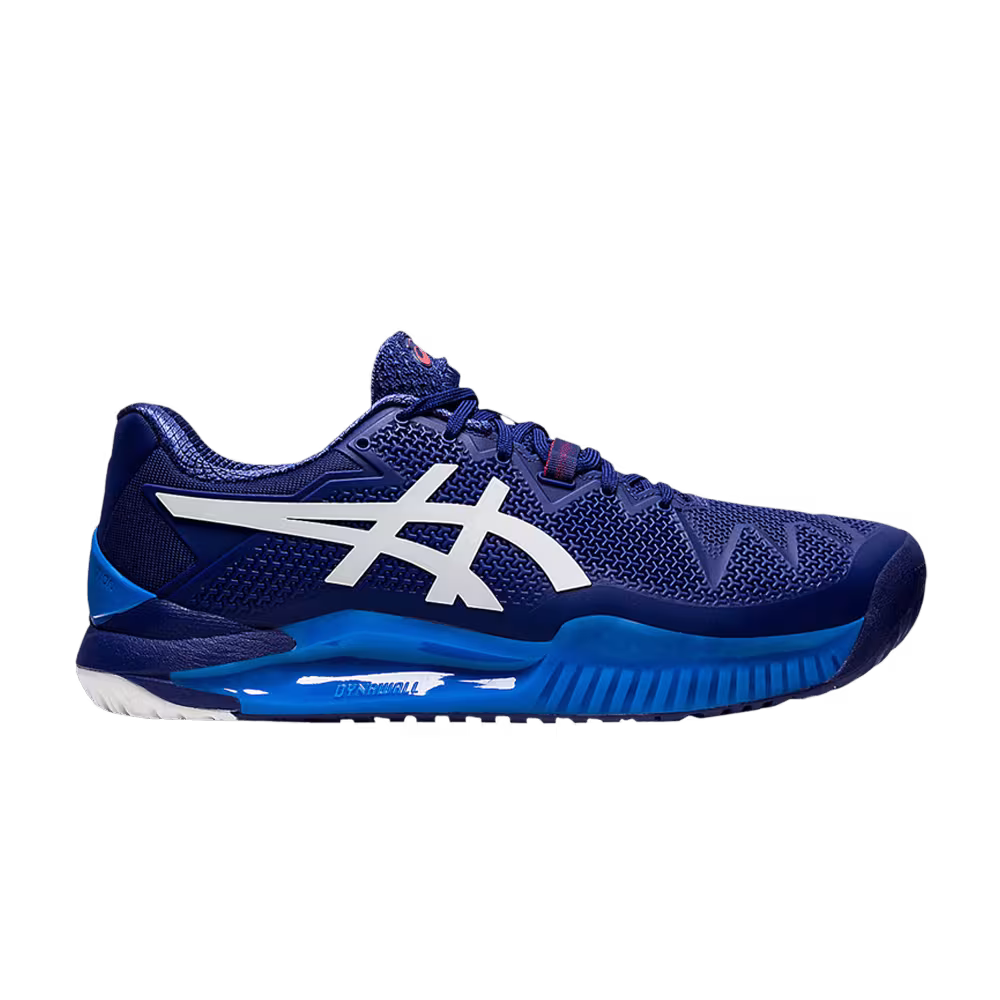 Asics Gel Resolution 8 2E Wide Dive Blue
