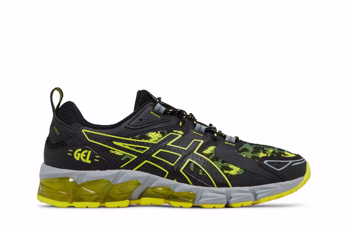 ASICS Gel Quantum 180 Black Sour Yuzu Camo, view 2