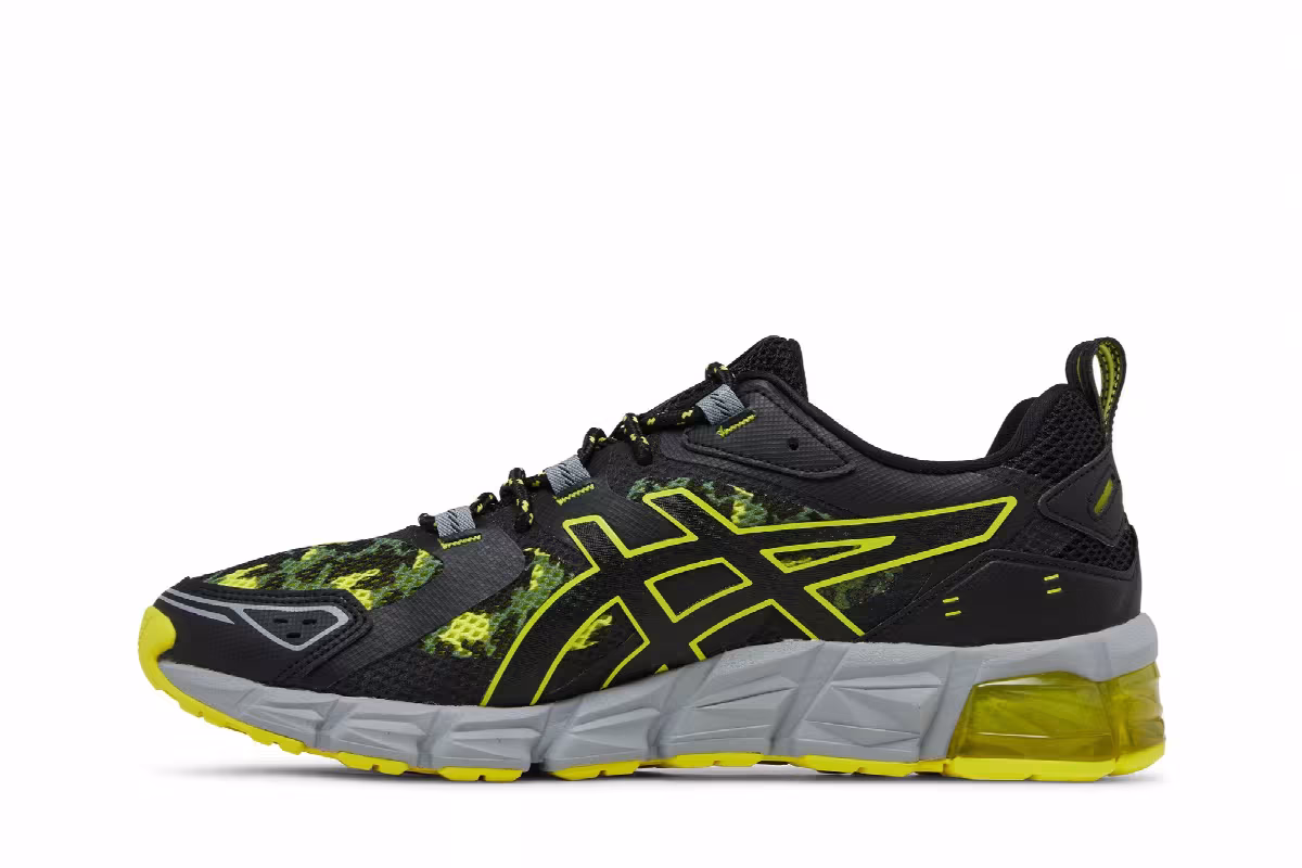 ASICS Gel Quantum 180 Black Sour Yuzu Camo, view 4