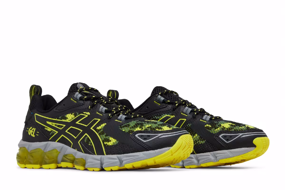 ASICS Gel Quantum 180 Black Sour Yuzu Camo, view 9