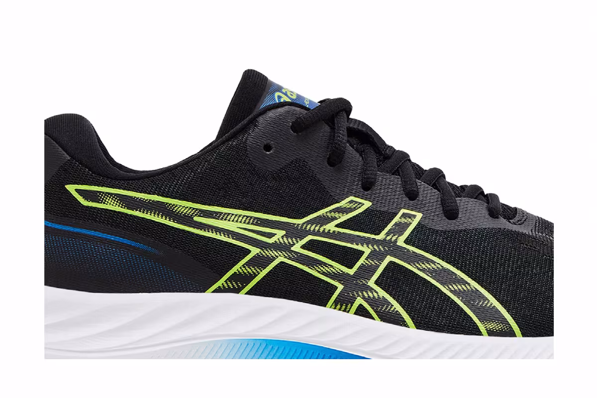 Asics Gel Excite 9 Black Hazard Green, view 3