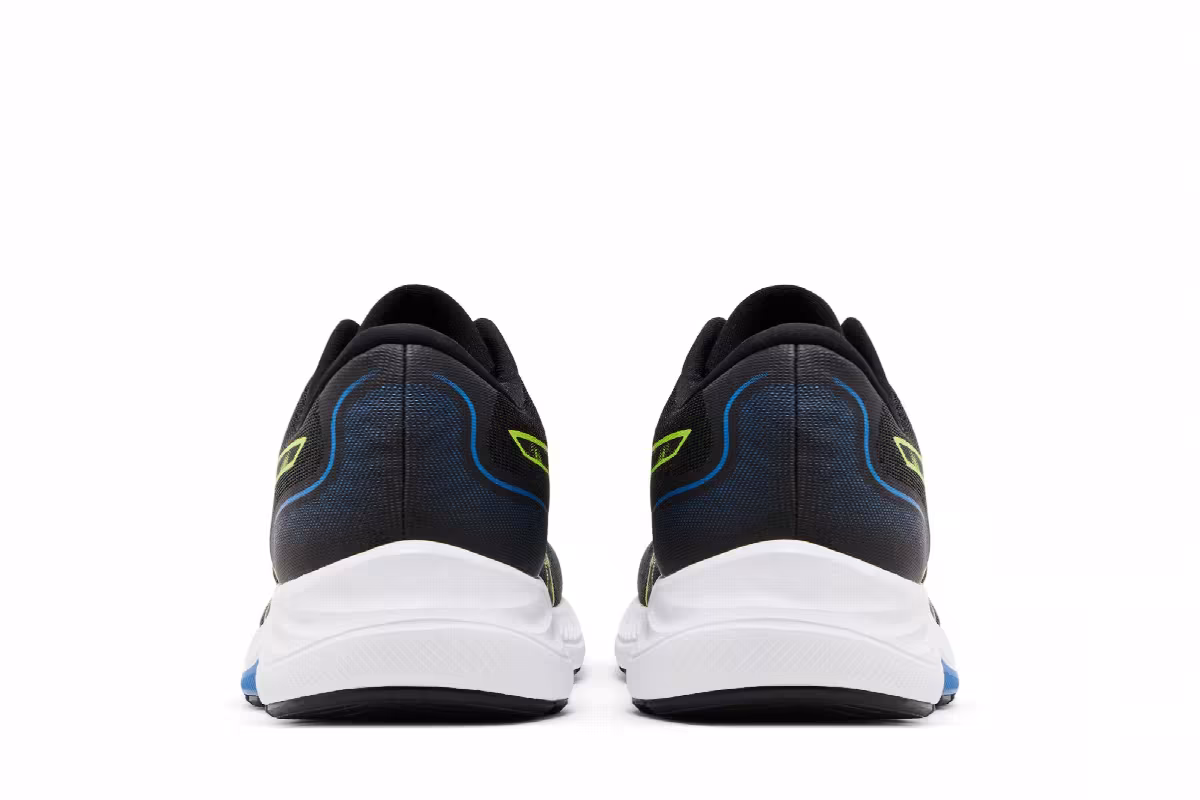 Asics Gel Excite 9 Black Hazard Green, view 7