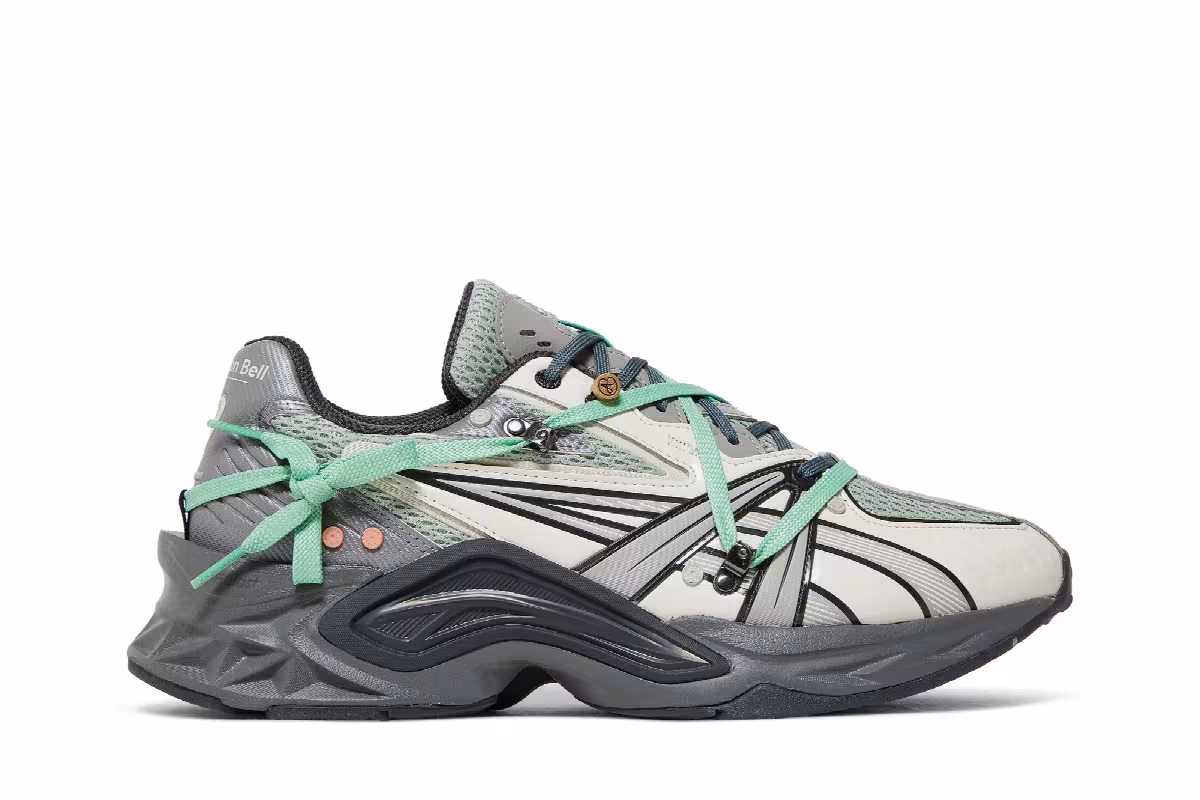 Andersson Bell x ASICS Protoblast Smoke Grey, view 2