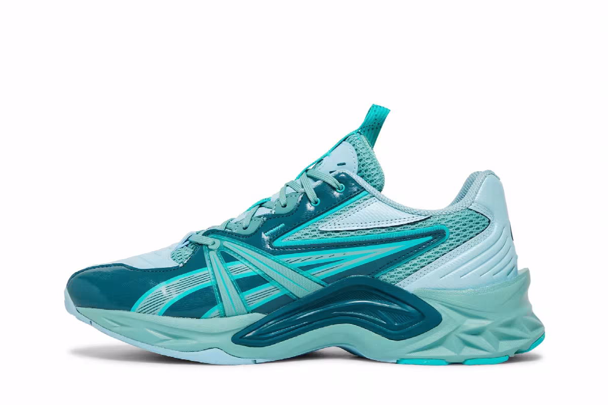 Kiko Kostadinov x ASICS HN2-S Protoblast Evergreen Shaded Spruce, view 4