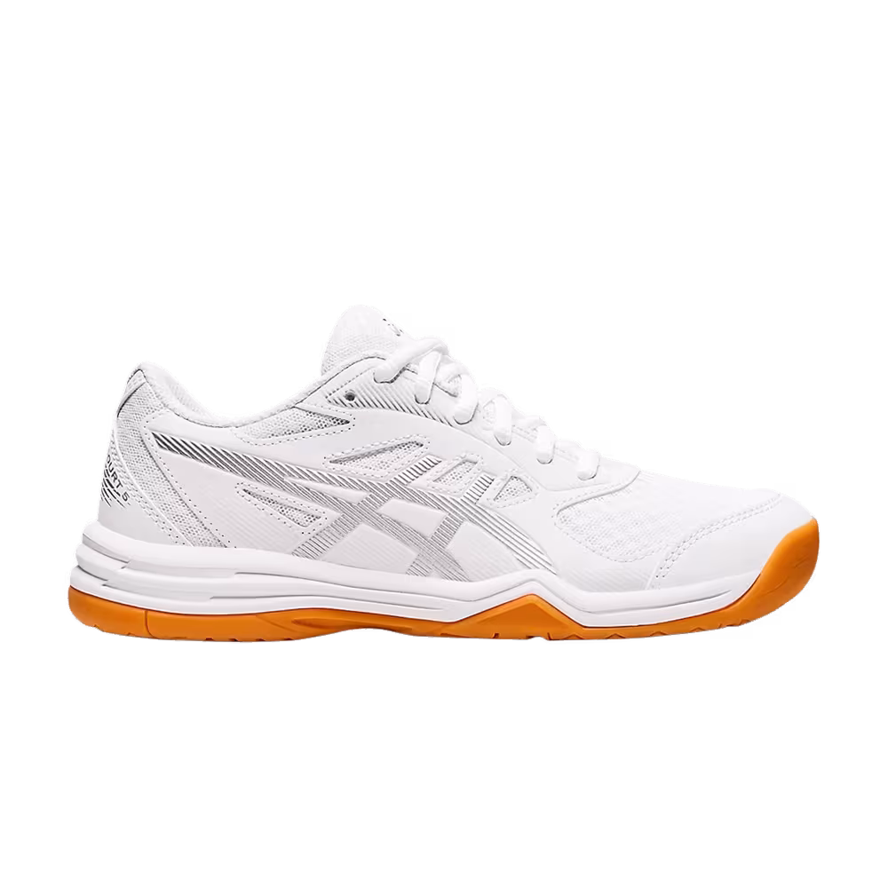 Asics Women's Upcourt 5 White Pure Silver Gum