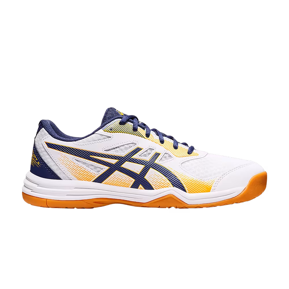 Asics Upcourt 5 White Deep Ocean Gum