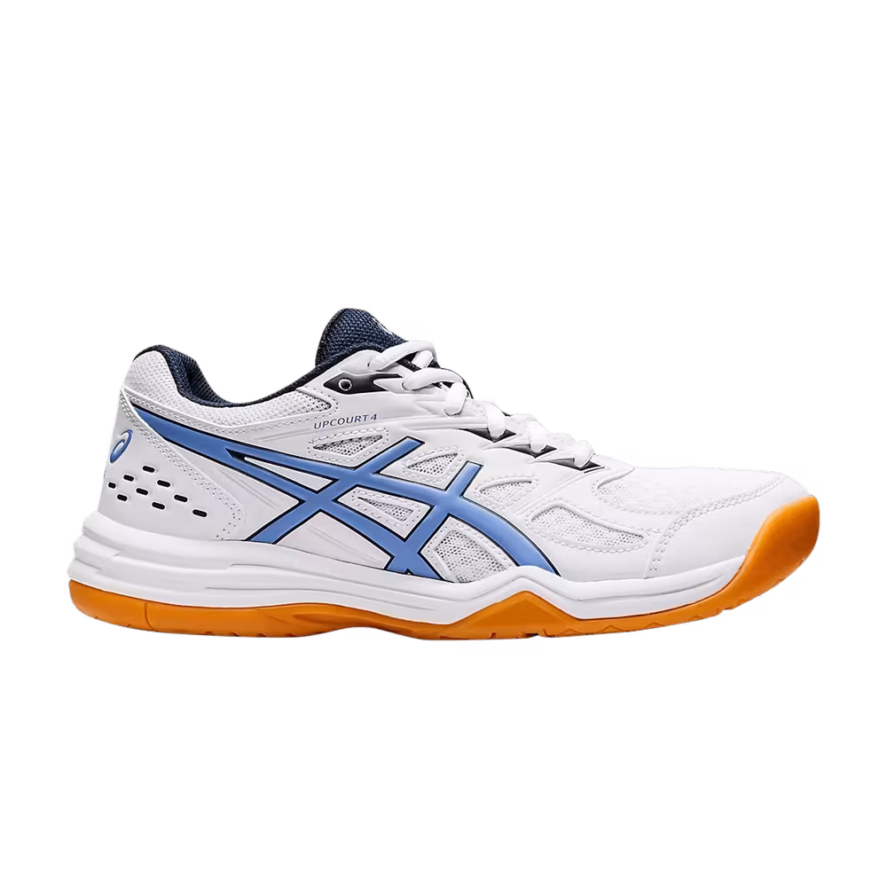 Asics Women's Upcourt 4 White Periwinkle Blue