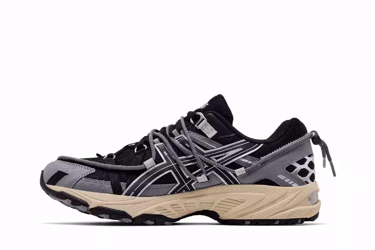 ASICS Gel Kahana TR V2 Black Silver, view 4