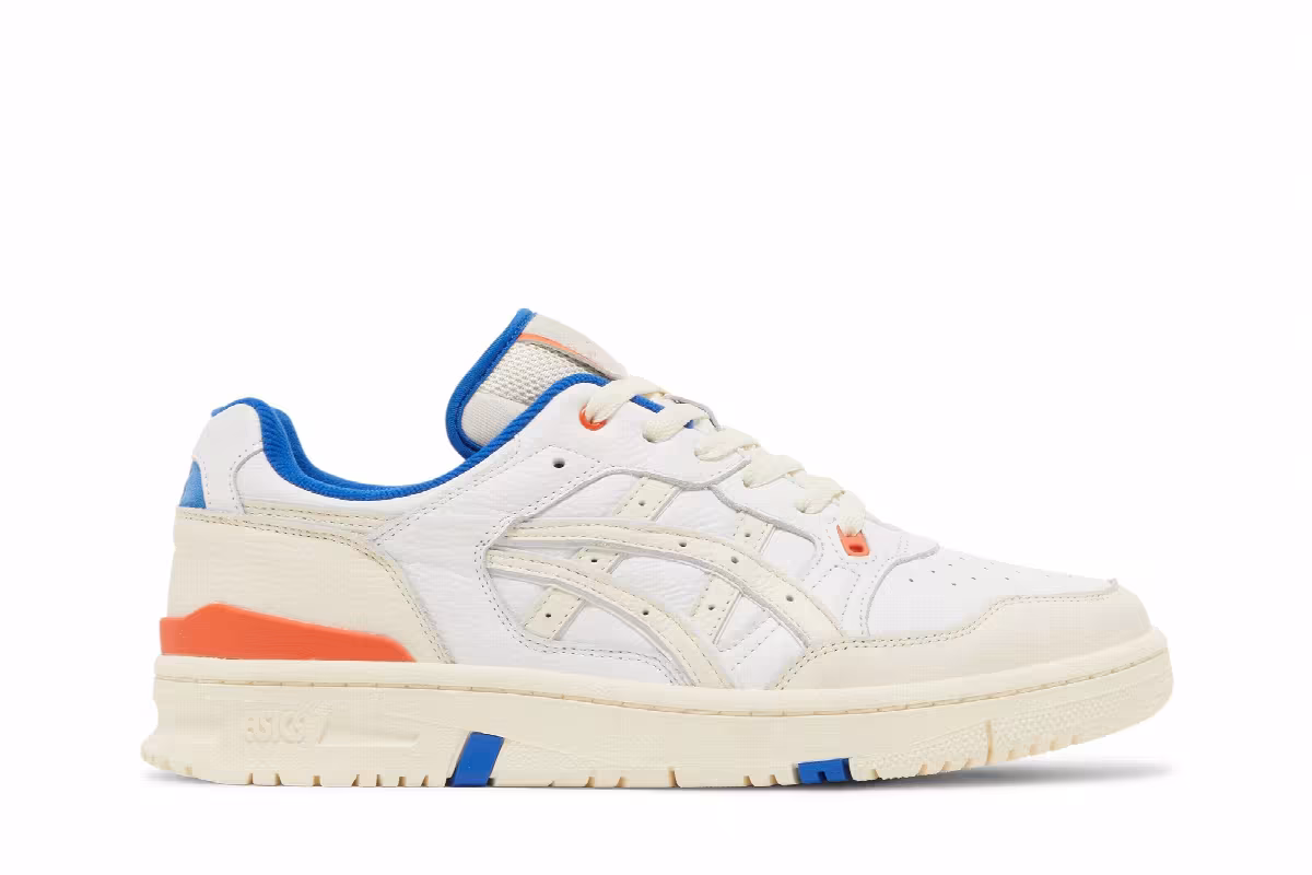 Kith x ASICS EX89 White Blue Orange, view 2