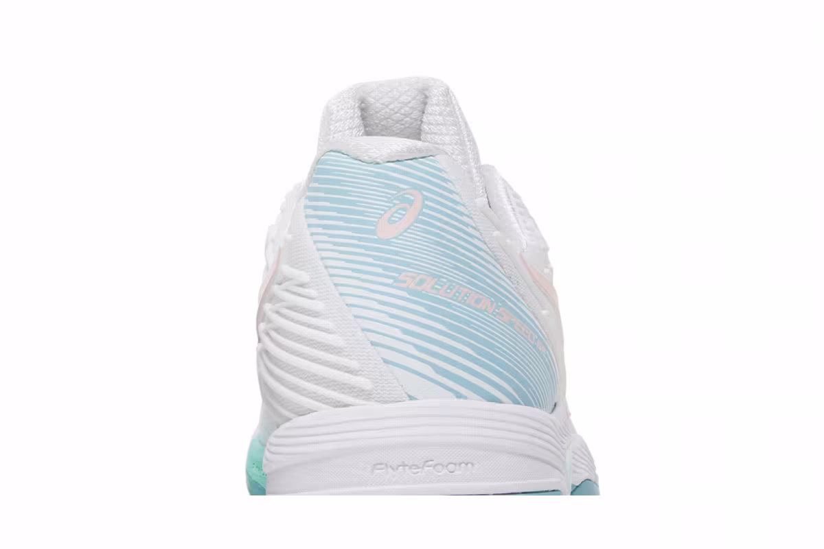 Asics Women's Solution Speed FF 2 White Frosted Rose, view 8