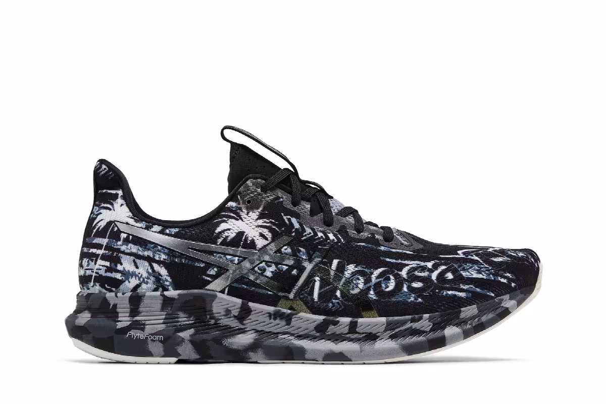 Asics Noosa Tri 14 Tropical - Black Pure Silver, view 2
