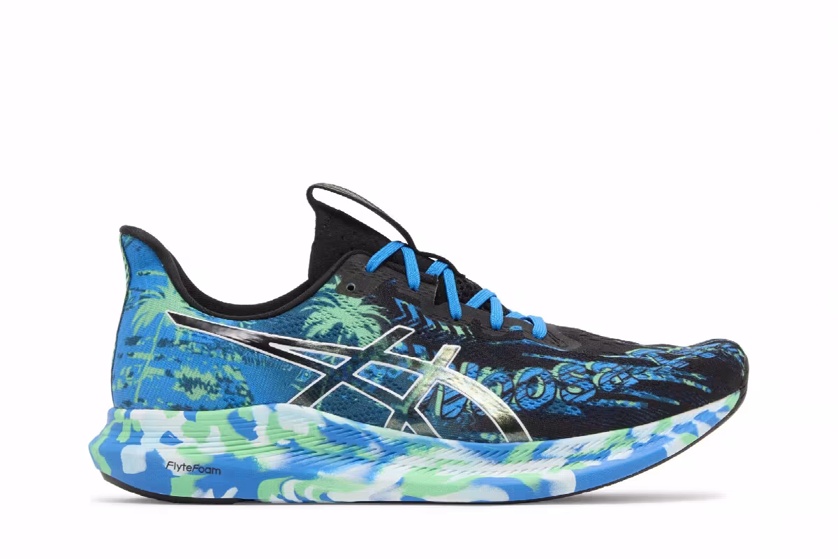 Asics Noosa Tri 14 Tropical - Black White, view 2