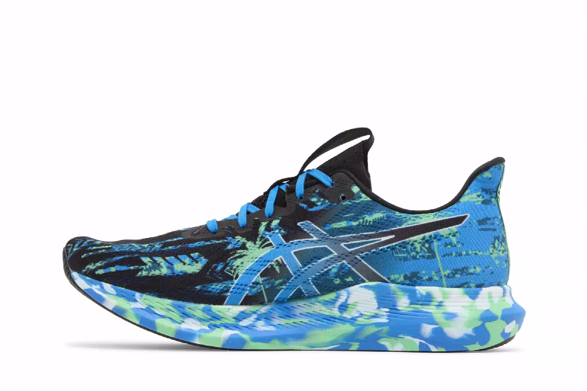 Asics Noosa Tri 14 Tropical - Black White, view 4