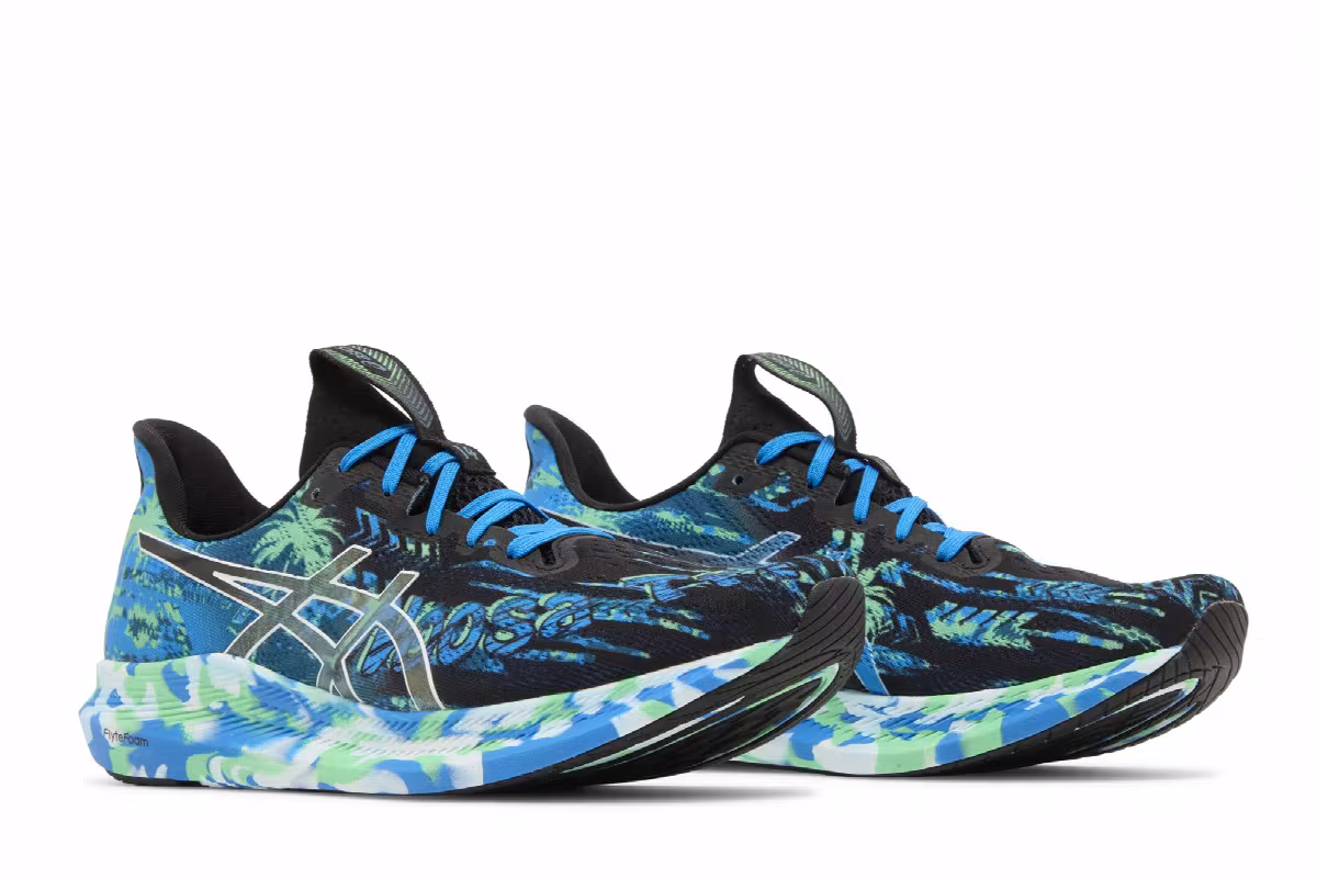 Asics Noosa Tri 14 Tropical - Black White, view 9