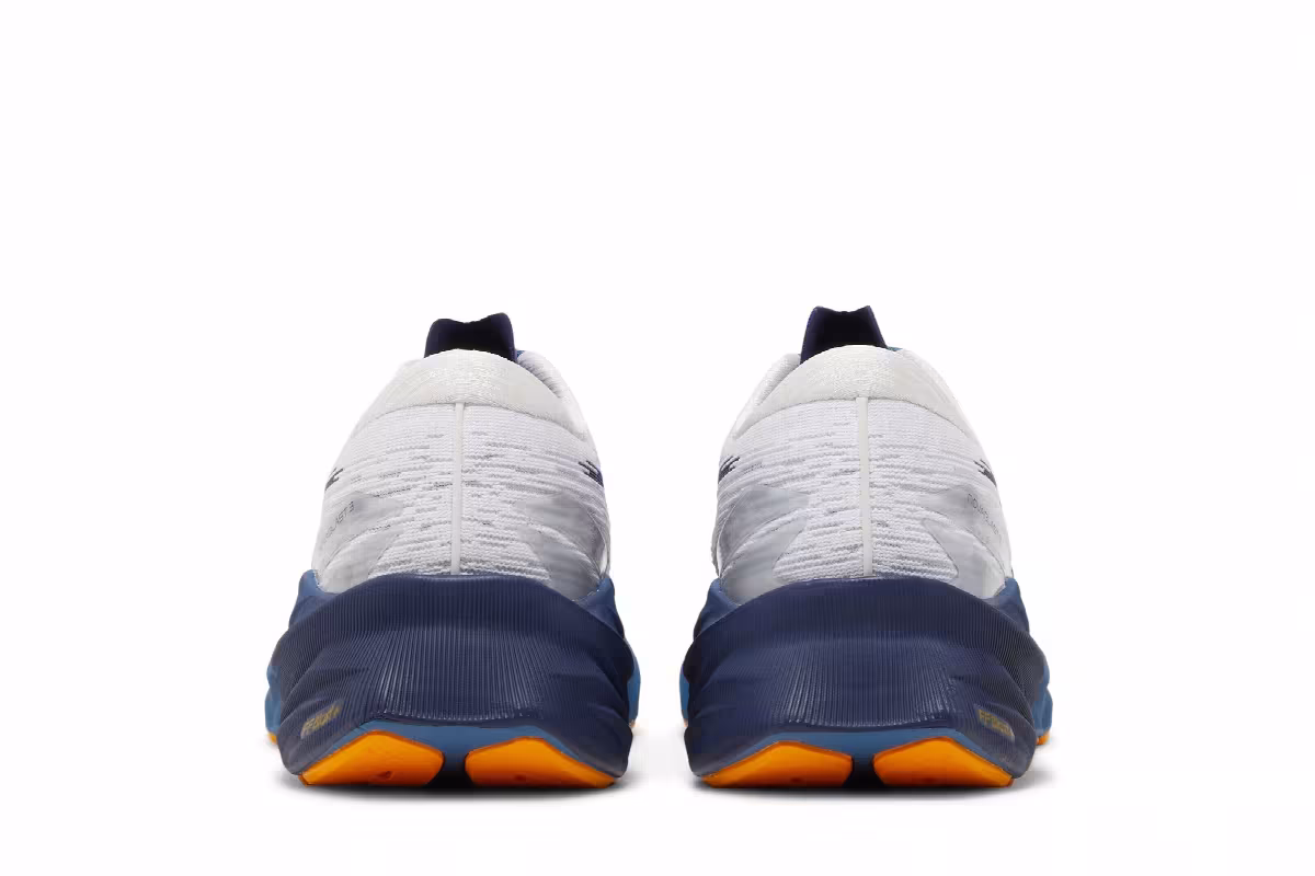 Asics Novablast 3 White Deep Ocean, view 7