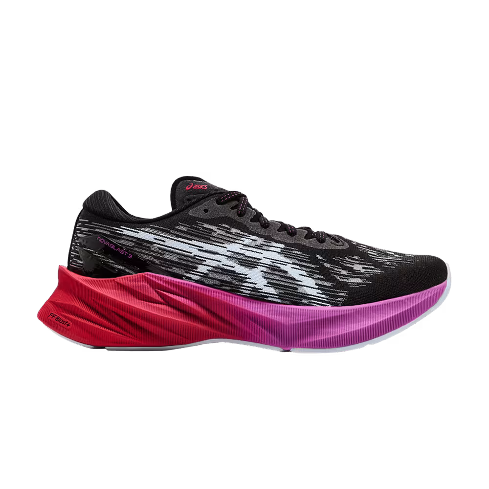 Asics Women's Novablast 3 Black Soft Sky
