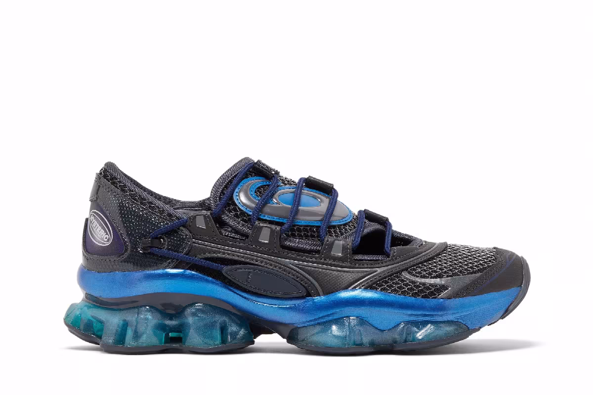Kiko Kostadinov x Hysteric Glamour x ASICS Women's Gel Quantum Lylia Blue Expanse, view 2