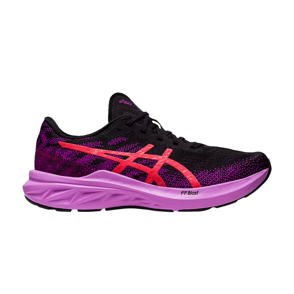 Asics Women's DynaBlast 3 Black Purple Red Alert