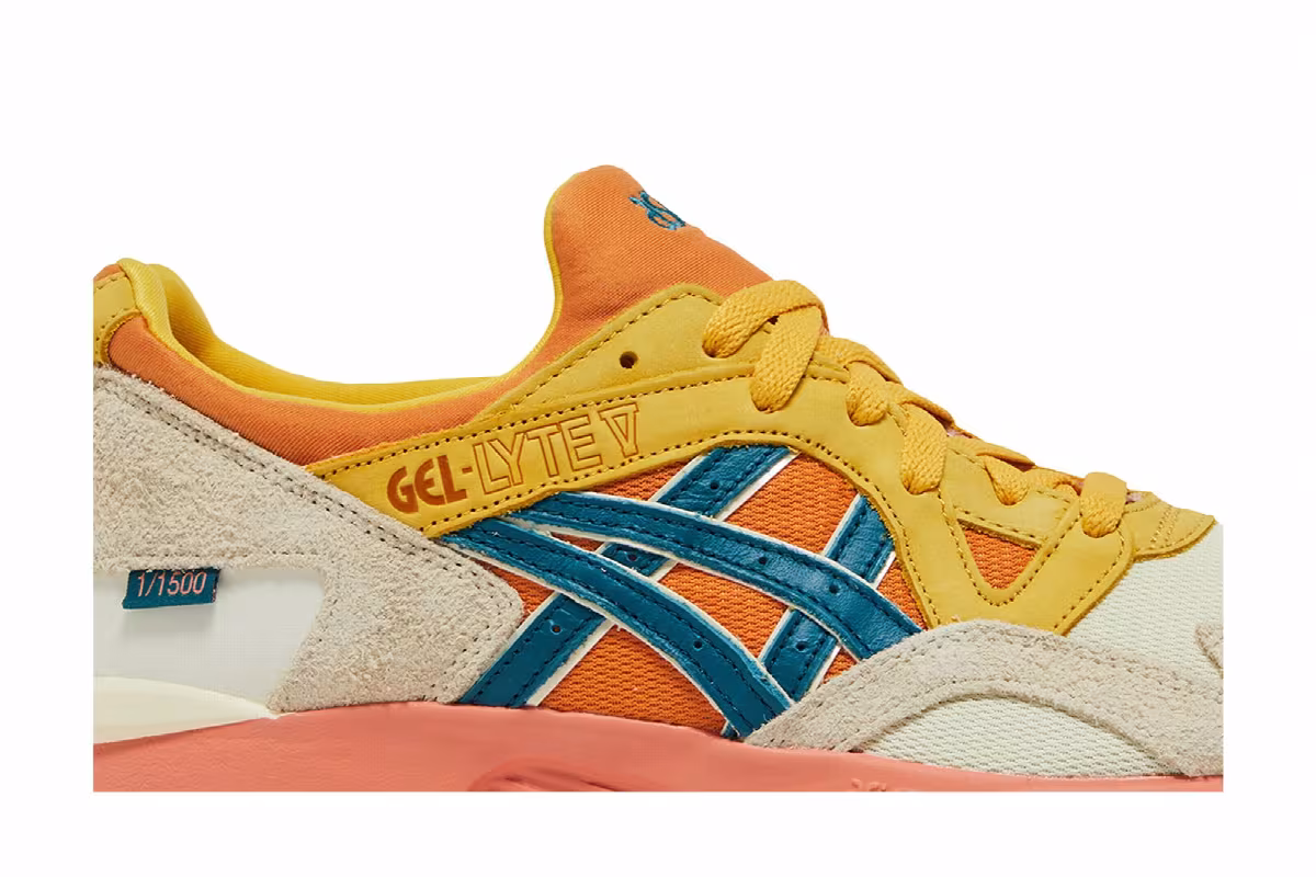 Social Status x Charolette Lab Schools x ASICS Gel Lyte 5 Eternal Summer - Transparent Yellow, view 3