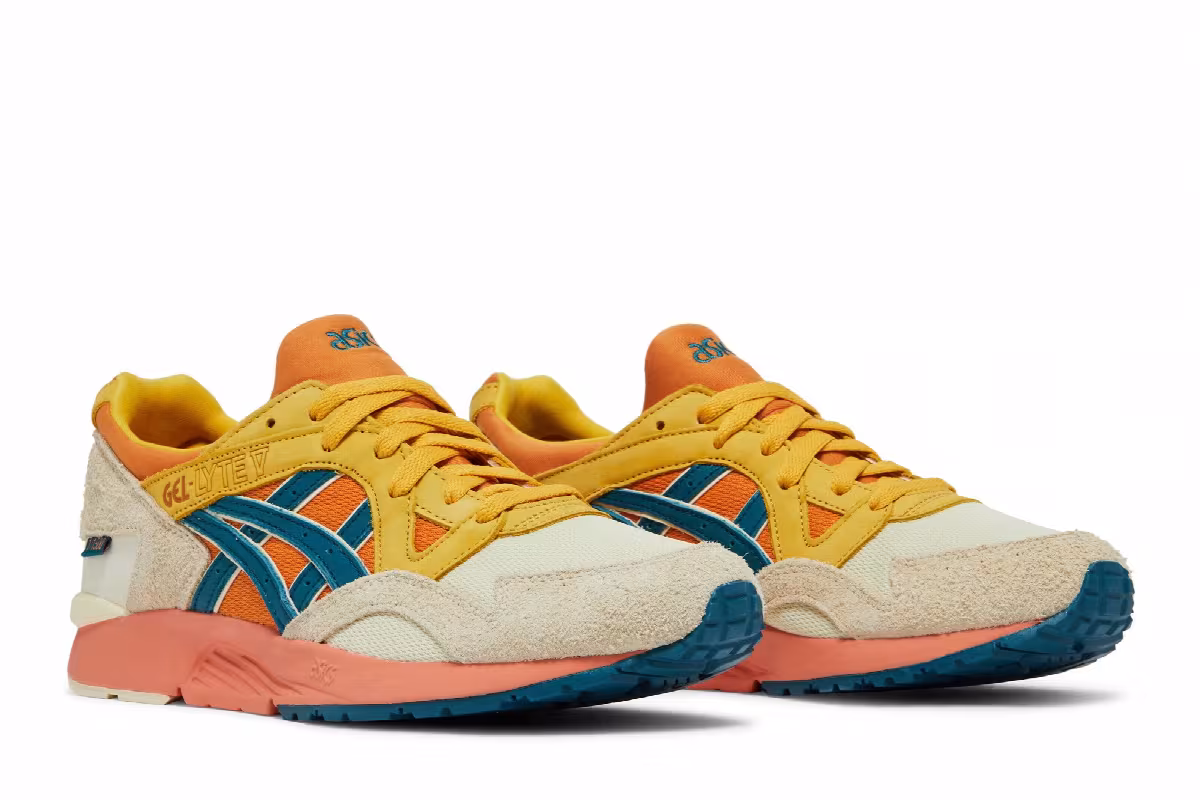 Social Status x Charolette Lab Schools x ASICS Gel Lyte 5 Eternal Summer - Transparent Yellow, view 9