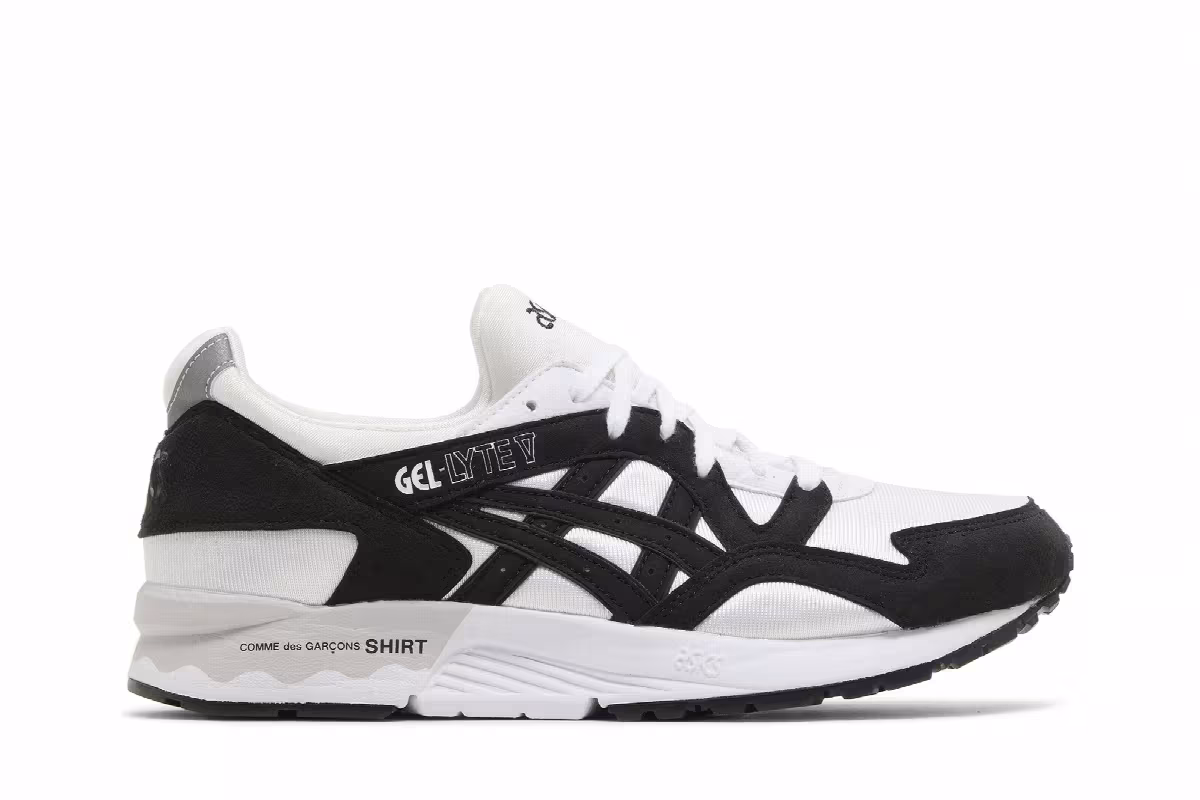 Comme des Garçons SHIRT x ASICS Gel Lyte 5 White, view 2