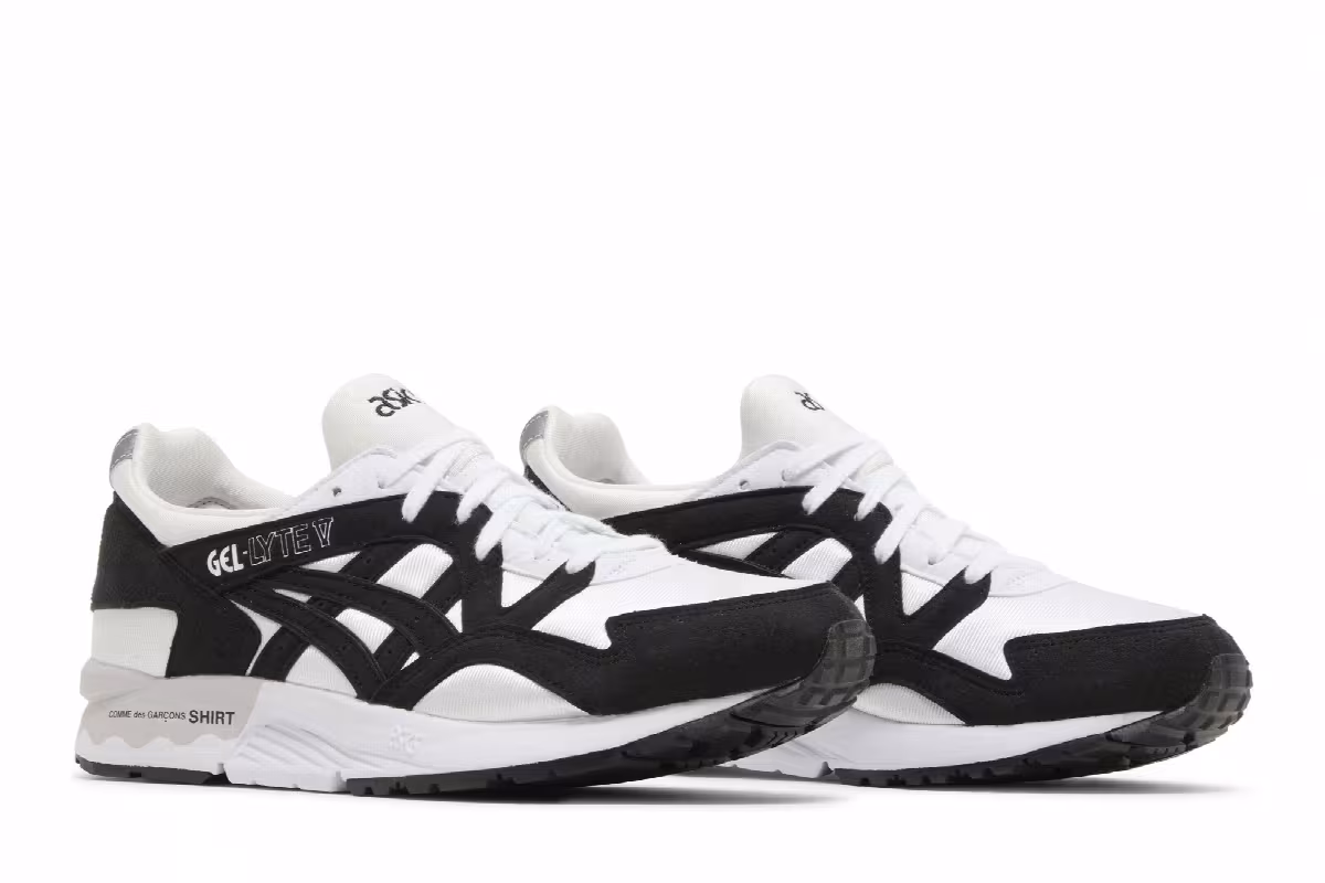 Comme des Garçons SHIRT x ASICS Gel Lyte 5 White, view 9