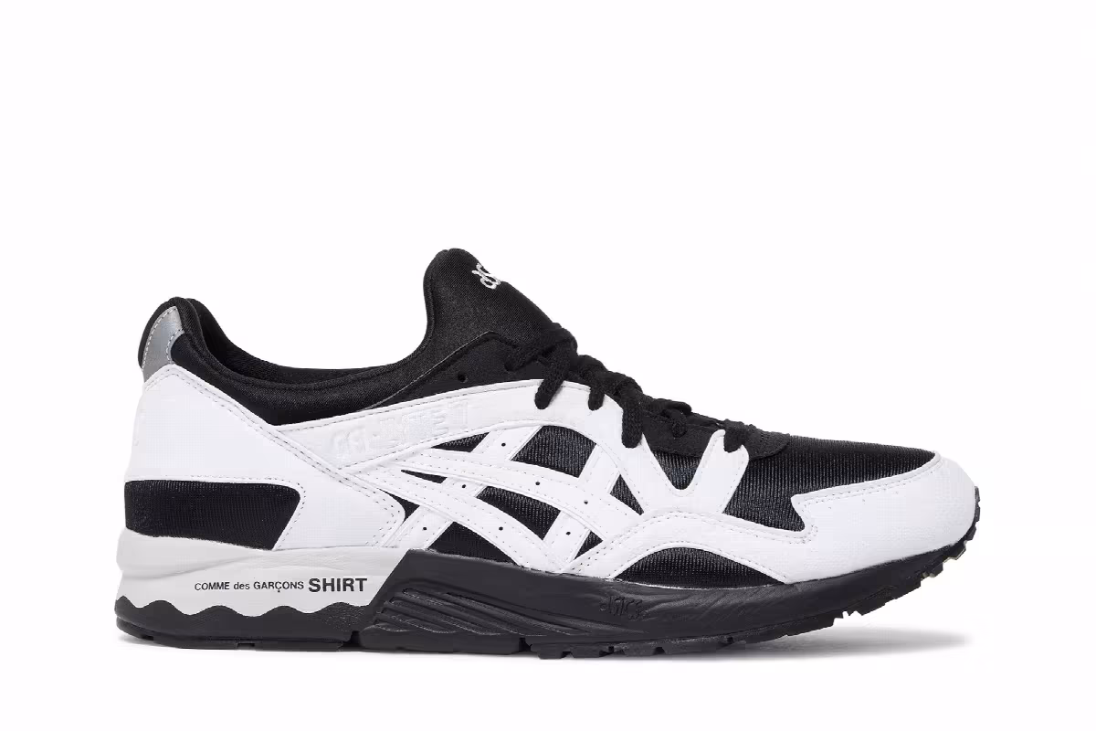 Comme des Garçons SHIRT x ASICS Gel Lyte 5 Black, view 2