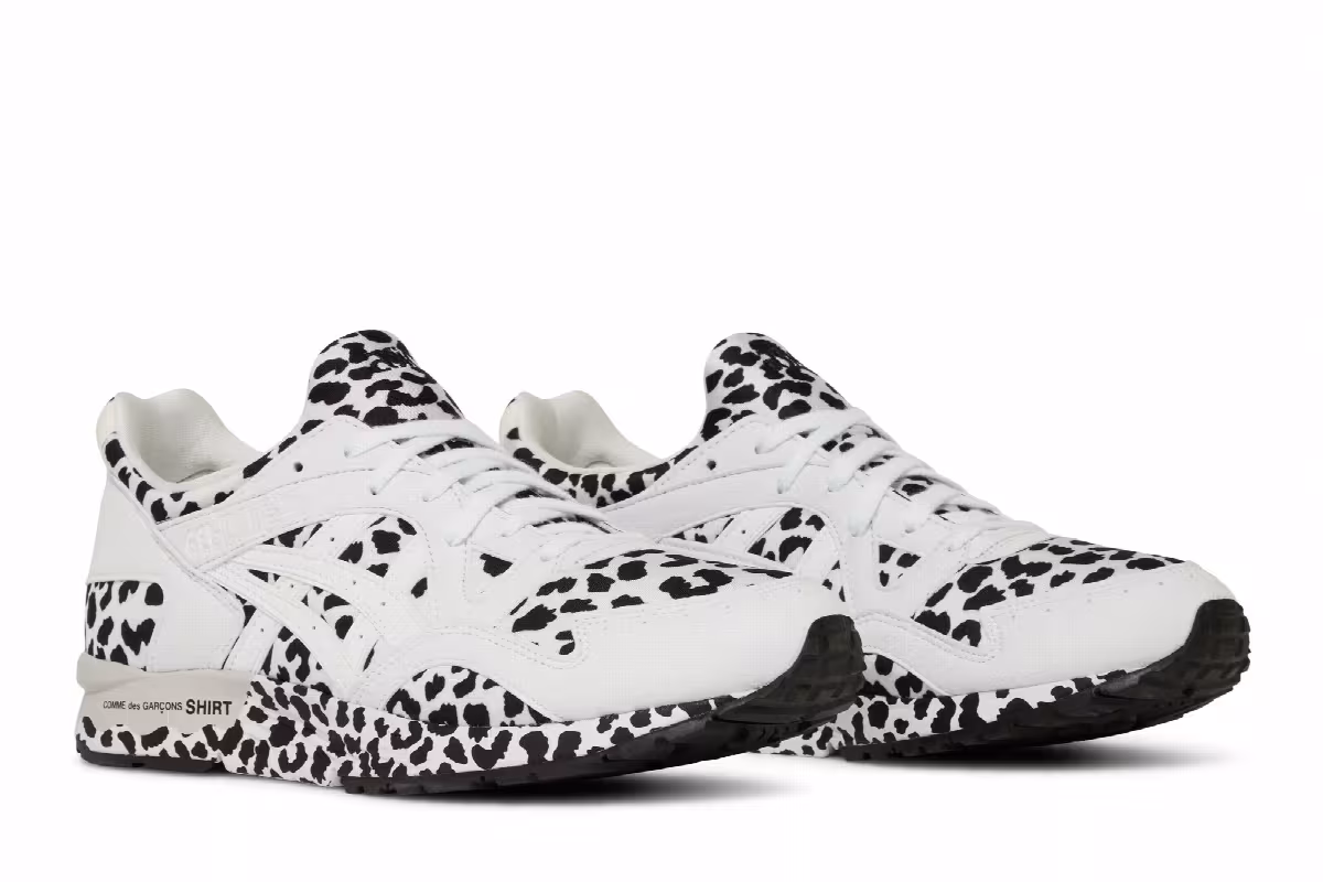 Comme des Garçons SHIRT x ASICS Gel Lyte 5 White Leopard, view 9