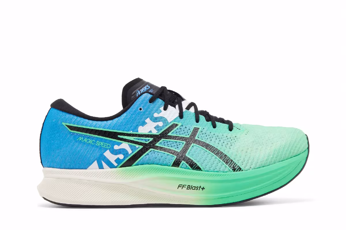 Asics Magic Speed 2 Ekiden New Leaf Black, view 2