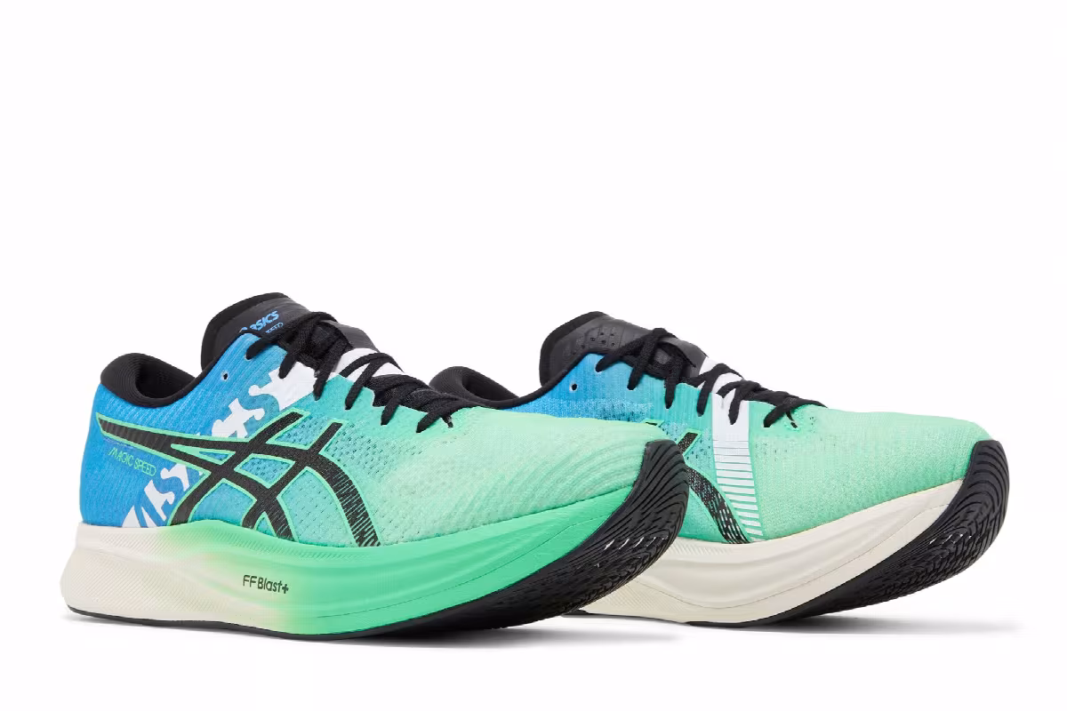 Asics Magic Speed 2 Ekiden New Leaf Black, view 9