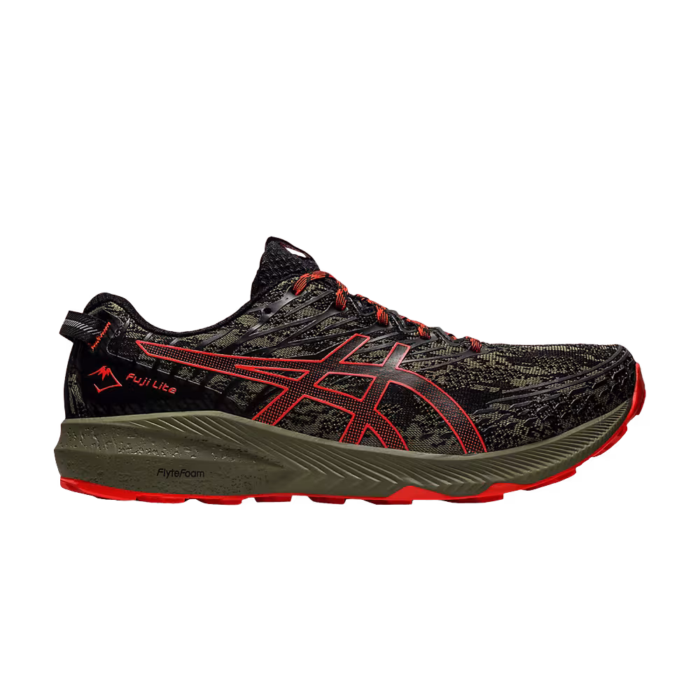 Asics Fuji Lite 3 Mantle Green Cherry Tomato